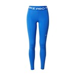 NIKE Sportske hlače 'Nike Pro' kraljevsko plava / bijela