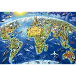 Puzzle Educa World Symbols 17129.0 2000 Dijelovi