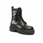 Planinarske cipele Tommy Jeans Urban Tommy Jeans Lace Up Boot EN0EN01995 Black BDS