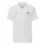 Majica za dječake Adidas Freelift Tee E - white/scarlet