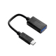 Roline VALUE adapter/kabel USB 3.2 Gen1, USB-C - Tip A, M/F, OTG, 0.15m, crni