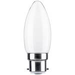 Paulmann 28898 LED Energetska učinkovitost 2021 F (A - G) B22d oblik svijeće 4.7 W toplo bijela (Ø x V) 35 mm x 91 mm 1 St.