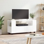 vidaXL TV ormarić sjajni bijeli 102x34,5x43 cm od konstruiranog drva