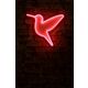 Ukrasna plastična LED rasvjeta, Little Bird - Red