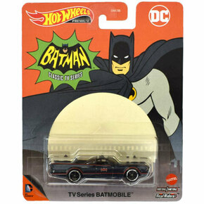 Hot Wheels Premium: TV Series Batmobile mali automobil 1/64 - Mattel