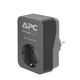 APC Essential SurgeArrest 1 Outlet Black 230V Germany APC-PME1WB-GR