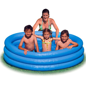 Plavi dječji bazen na napuhavanje 168x40cm - Intex