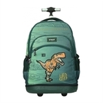 Street - Školski ruksak na kotačima Street Trolley Dinosaur