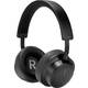 LINDY LH900XW Over Ear slušalice Bluetooth®, žičani crna poništavanje buke slušalice s mikrofonom, kontrola glasnoće, okretni jastučiči za uši