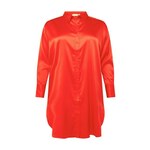 ONLY Carmakoma Košulja haljina 'DARLENE LIFE' crvena