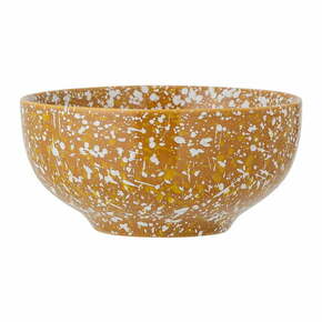 Narančasto-bijela keramička zdjela Bloomingville Carmel