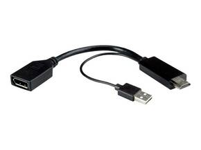 Roline 12.03.3147 DisplayPort / HDMI adapter [1x ženski konektor DisplayPort - 2x muški konektor DisplayPort