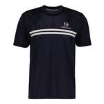 Sergio Tacchini Tehnička sportska majica 'Giacomo' morsko plava / bijela 26710031