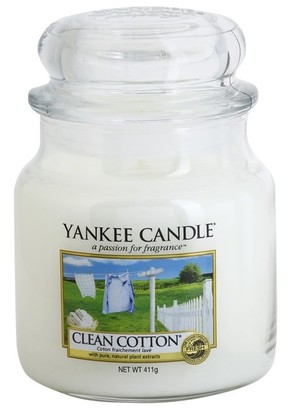 Yankee svijeća čista pamučna klasična mirisna svijeća srednja