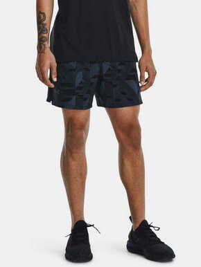 Under Armour Men's Launch Elite 5'' Short Black/Downpour Gray/Reflective 2XL Kratke hlače za trčanje