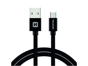 Swissten USB - micro USB kabel za prenos podataka i punjač
