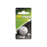 Litijeva baterija gumbasta CR2430 GP LITHIUM 3V/300 mAh