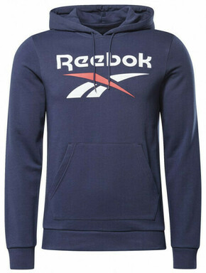 Muška sportski pulover Reebok Identity Big Logo Hoodie - vector navy