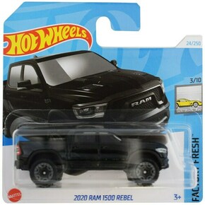 Hot Wheels: 2020 Dodge Ram 1500 Rebel crni mali auto 1/64 - Mattel