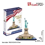 Slagalica 3D Cubicfun Kip slobode CBF200800 +3