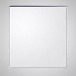 vidaXL Rolo bijela zavjesa za zamračivanje 140 x 230 cm