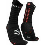 Compressport Pro Racing Socks v4.0 Ultralight Run High Black/Red T4