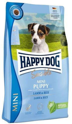 Happy Dog Sensible Mini Puppy Lamb &amp; Rice - hrana za štence janjetinom i rižom 800 g