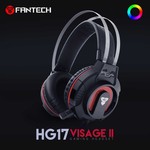 FanTech VISAGE II HG17s, gaming slušalice, 3.5 mm/USB, bijela/crna, 119dB/mW, mikrofon