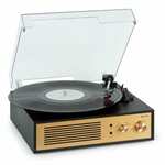 Auna Auna Berklee TT Classic, Gramofon, Pogon remena, 33 1/3 i 45 RPM, Stereo zvučnici