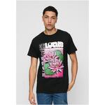 Black T-shirt with lotus flower crna i597_662155_c20007