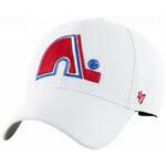Quebec Nordiques NHL '47 MVP Vintage Logo White Hokejska kapa s vizorom