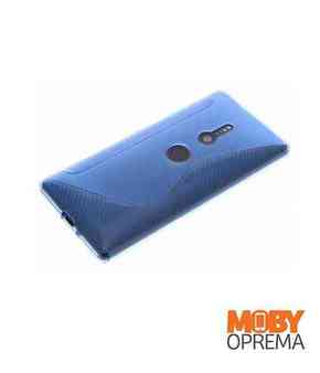 Sony Xperia XZ2 plava silikonska maska