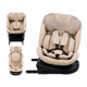 Kinderkraft autosjedalica Xpedition, Beige, 0-36 kg, Isofix