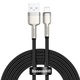 USB kabel za Lightning Baseus Cafule, 2.4A, 2m (crni)