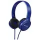 Panasonic RP-HF100E-A slušalice, 3.5 mm, plave, 101dB/mW