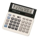 Citizen kalkulator SDC-868L, bijeli/crni
