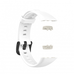 BStrap Silicone remen za Honor Band 6 / Huawei Band 6, white (SHO003C02)