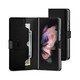 Maskica za Samsung Z Fold 4 Premium Diary Case Black