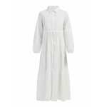 usha WHITE LABEL Košulja haljina vuneno bijela