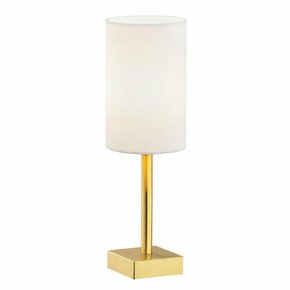 ARGON 8030 | Abruzzo-AR Argon stolna svjetiljka 37cm sa prekidačem na kablu 1x E14 brušeno zlato