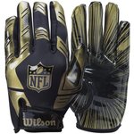 Wilson NFL Stretch Fit Receiver Gloves Gold