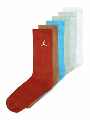 Jordan Čarape 'EVERYDAY ESSENTIALS' azur / svijetloplava / smeđa / pastelno zelena / crvena / bijela