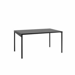 Crni metalni blagovaonski stol CustomForm Obroos