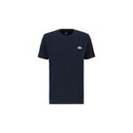 ALPHA INDUSTRIES Majica noćno plava / smeđa / siva / bijela