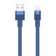 Kabel USB-lightning Remax Flushing, RC-C001, 1m, (plavi)