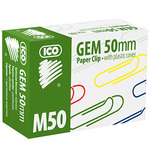 ICO: M50 Spajalice obojene za papir, 50mm, 100 kom