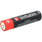 Verbatim AAA-LR03 Micro alkalna baterija (4 komada) omot pakiranje; Brand: VERBATIM; Model: ; PartNo: 23942495000; V049500 - Napon: 1.5V - Kod modela: AAA- LR03 Micro - Radna temperatura: - 18C do 50C - Visina: 44.5mm - Promjer: 10.5mm - Težina: 11g