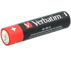 Verbatim AAA-LR03 Micro alkalna baterija (4 komada) omot pakiranje; Brand: VERBATIM; Model: ; PartNo: 23942495000; V049500 - Napon: 1.5V - Kod modela: AAA- LR03 Micro - Radna temperatura: - 18C do 50C - Visina: 44.5mm - Promjer: 10.5mm - Težina: 11g