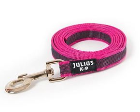 Julius-K9 gumeni povodac pink / 20 mm 1