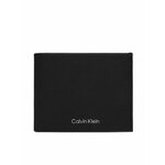Veliki muški novčanik Calvin Klein Ck Must Bifold 6Cc W/Bill K50K511383 Ck Black Pique BEH